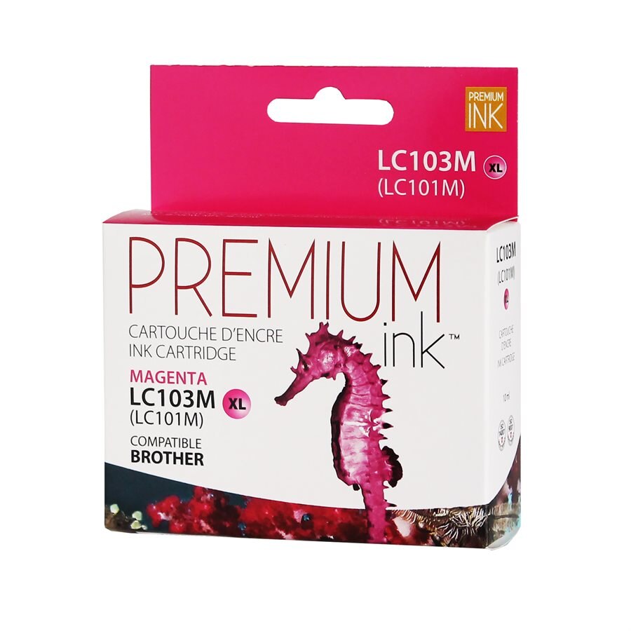 Brother LC103MS - Magenta - Premium Ink Alternative